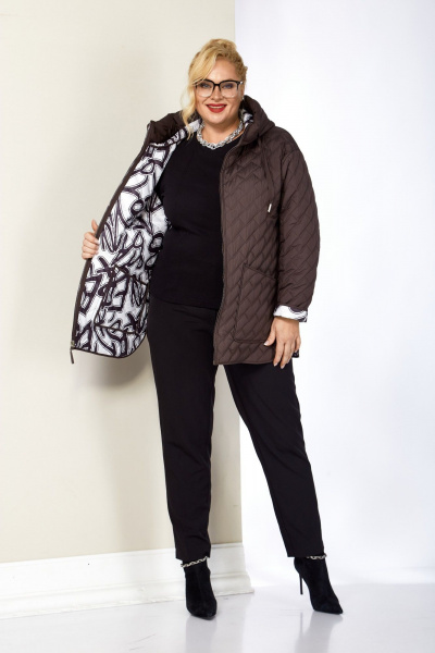 Куртка Shetti 2199 слива - фото 2