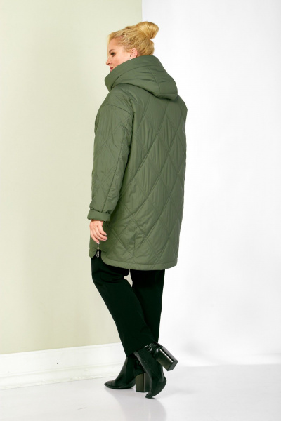Куртка Shetti 2198 олива - фото 9