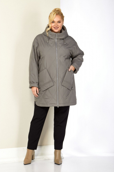 Куртка Shetti 2198 светло-серый - фото 1