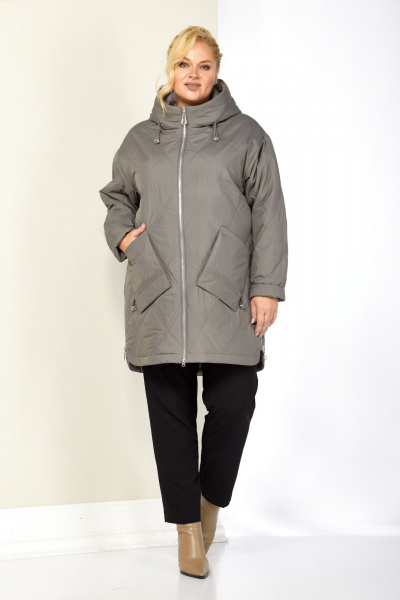 Куртка Shetti 2198 светло-серый - фото 2