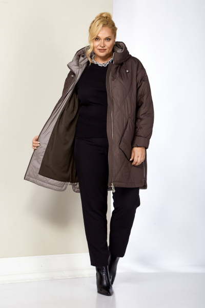 Куртка Shetti 2198 слива - фото 6