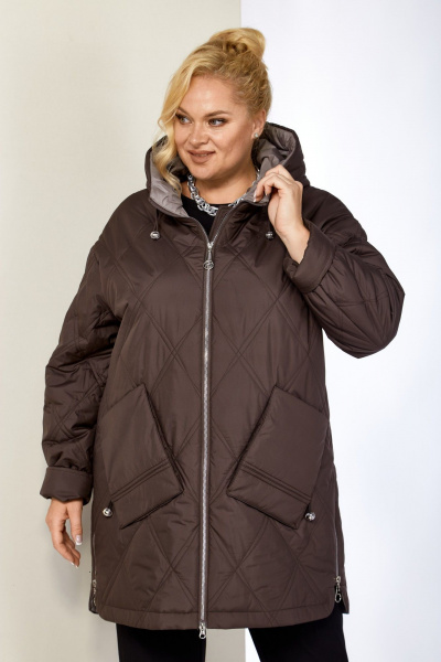 Куртка Shetti 2198 слива - фото 4