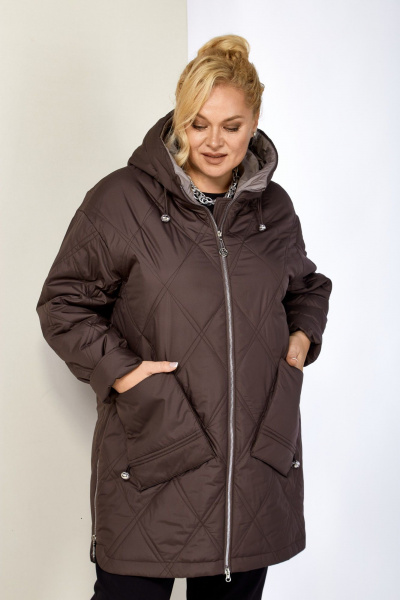 Куртка Shetti 2198 слива - фото 3