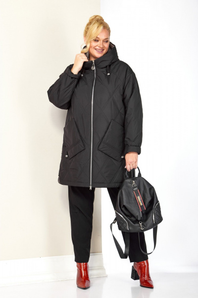 Куртка Shetti 2198 черный - фото 2