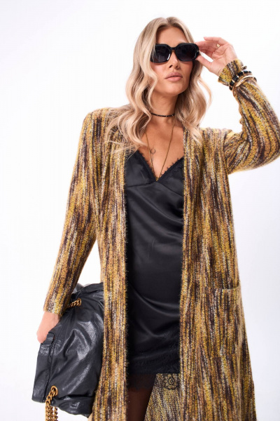 Кардиган Anastasia 1277 песочный - фото 8