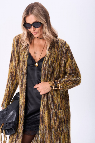 Кардиган Anastasia 1277 песочный - фото 7