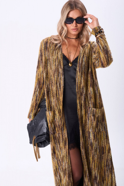 Кардиган Anastasia 1277 песочный - фото 6