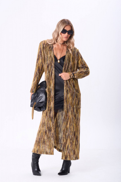 Кардиган Anastasia 1277 песочный - фото 5