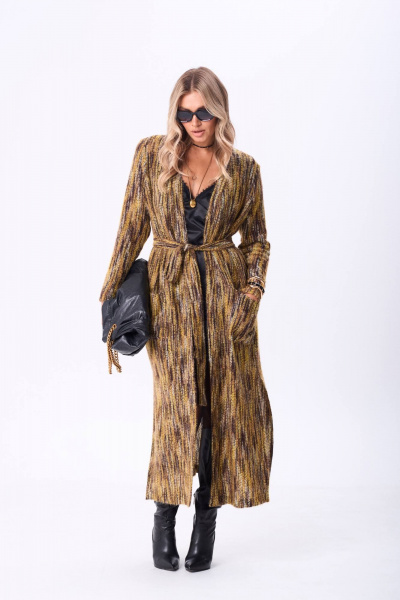 Кардиган Anastasia 1277 песочный - фото 2