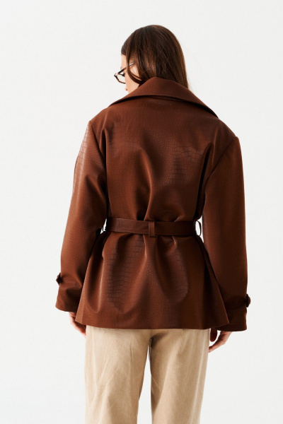 Куртка ELLETTO 3885 коричневый - фото 10