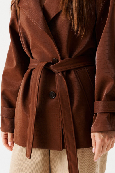 Куртка ELLETTO 3885 коричневый - фото 9