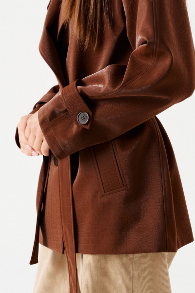 Куртка ELLETTO 3885 коричневый - фото 8