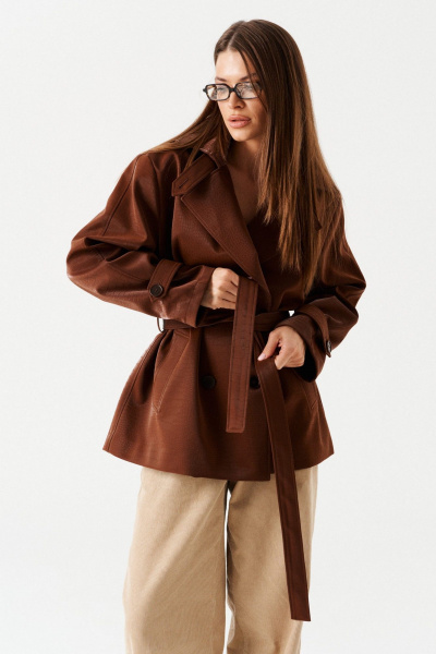 Куртка ELLETTO 3885 коричневый - фото 7