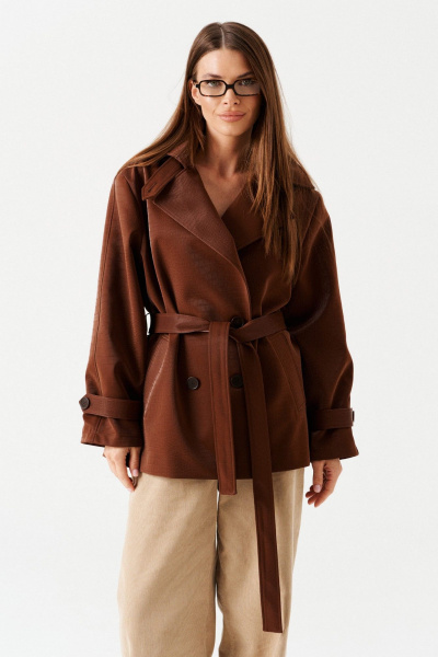 Куртка ELLETTO 3885 коричневый - фото 1