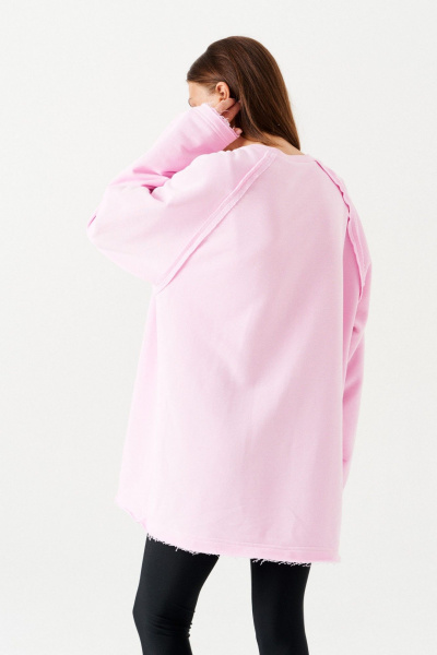 Свитшот ELLETTO 3896 розовый - фото 6