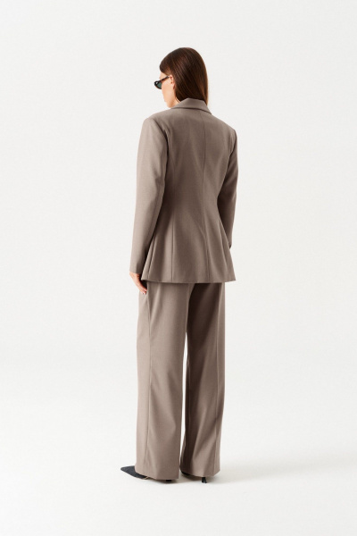 Брюки, жакет ELLETTO 5305 коричневый - фото 4