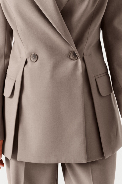 Брюки, жакет ELLETTO 5305 коричневый - фото 3