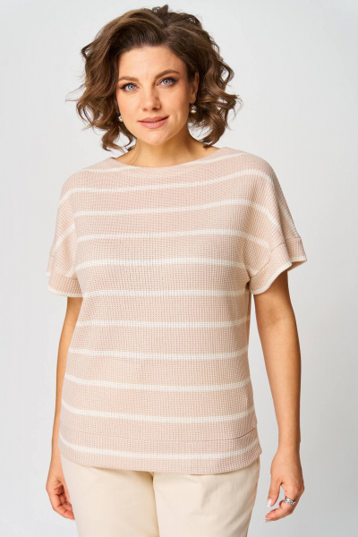 Джемпер Rumoda 2266 бежевый - фото 4