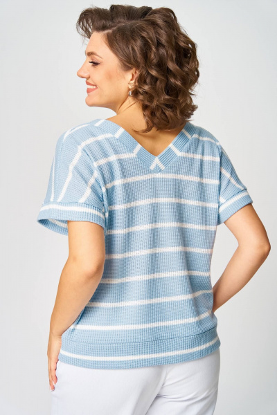 Джемпер Rumoda 2266 голубой - фото 2