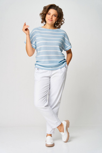 Джемпер Rumoda 2266 голубой - фото 1