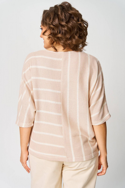 Джемпер Rumoda 2267 бежевый - фото 5