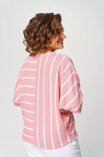 Джемпер Rumoda 2267 розовый - фото 6