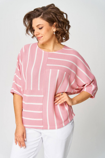 Джемпер Rumoda 2267 розовый - фото 2