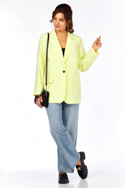 Жакет Matini 4.1582 желтый - фото 4