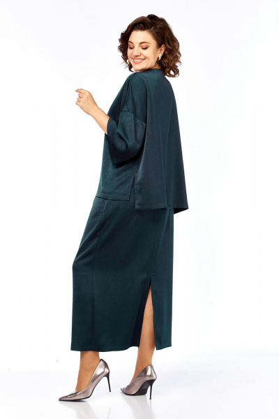 Блуза, юбка Jurimex 3372 изумруд - фото 3