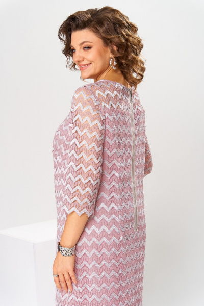 Платье Romanovich Style 1-1849 розовый - фото 4