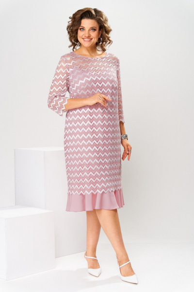 Платье Romanovich Style 1-1849 розовый - фото 1