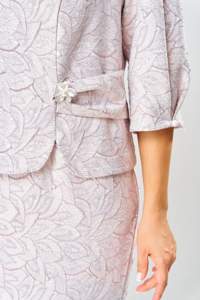 Платье Romanovich Style 1-2537 пудровый-1 - фото 7