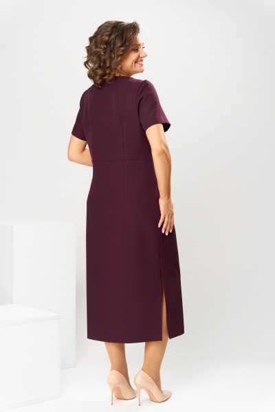 Жакет, платье Romanovich Style 3-2559 баклажан - фото 12