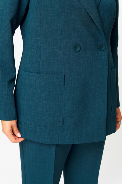 Брюки, жакет ANASTASIA MAK 1141-А морская_волна - фото 13