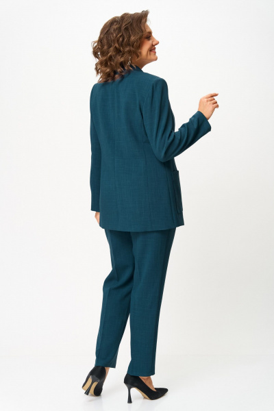 Брюки, жакет ANASTASIA MAK 1141-А морская_волна - фото 10