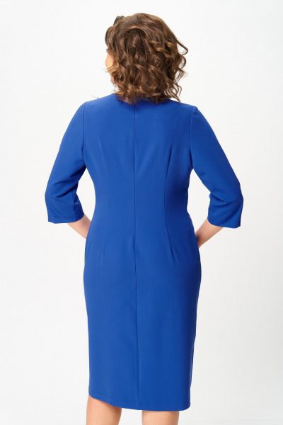 Платье ANASTASIA MAK 1279 василёк - фото 4