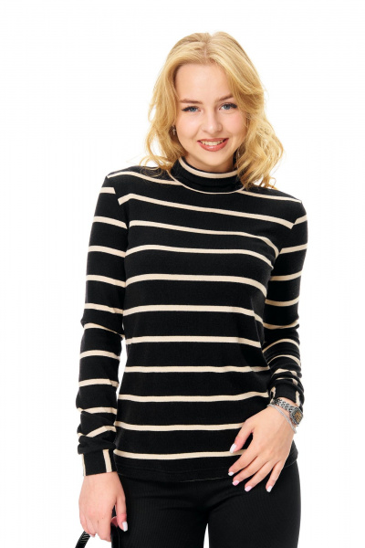 Водолазка, леггинсы T&N 7692 черный - фото 5