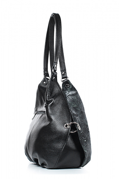 Сумка Galanteya 425.25с1517к45 черный/зелен - фото 4