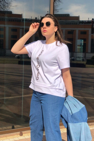 Брюки, майка, плащ Runella 1456 синий - фото 9