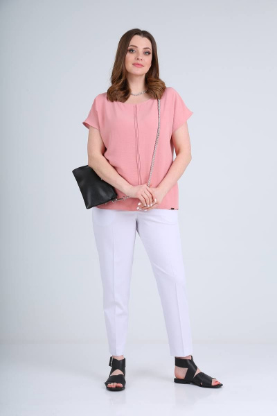 Блуза Bliss 8598 розовый - фото 3