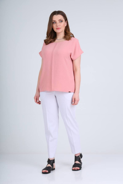 Блуза Bliss 8598 розовый - фото 2
