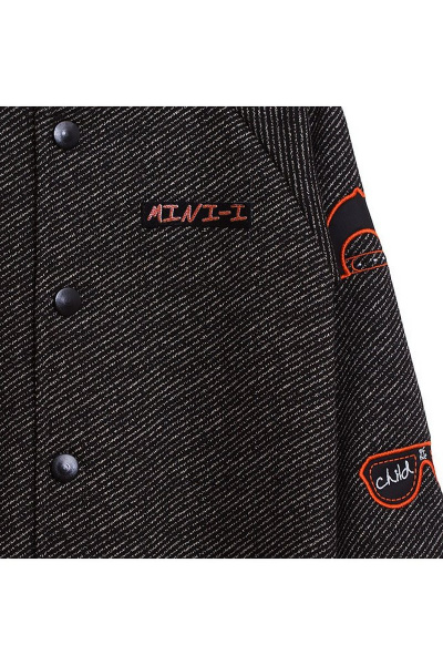 Классический трикотажный жакет для демисезона Bell Bimbo 182135 серый - фото 3