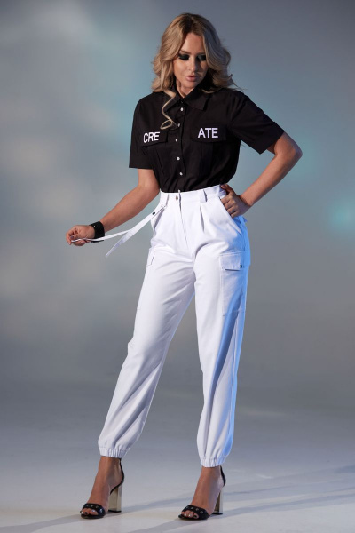 Брюки Golden Valley 1074 белый - фото 1