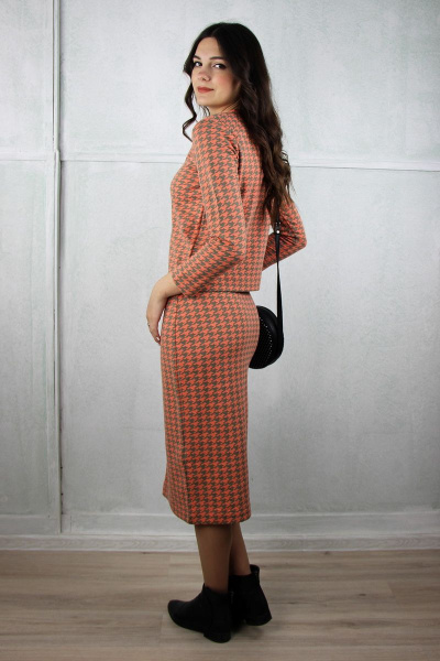 Джемпер, юбка Полесье С0063-18 8С0608-Д43 158,164 коралл - фото 2