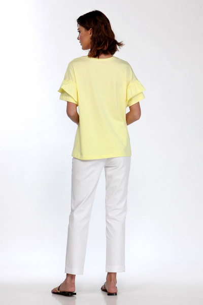 Блуза ELLETTO 3476 желтый - фото 5