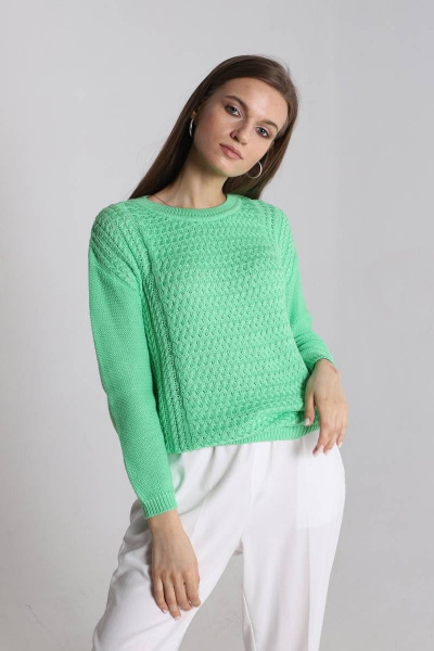 Джемпер Romgil 413ТН зеленый(164) - фото 1