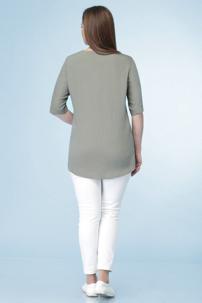 Туника Линия Л Б-1632 хаки - фото 4