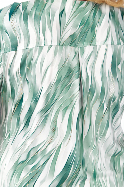 Блуза Abbi 4065 бирюза - фото 10