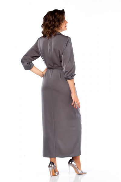 Платье Диомант 2100 серый - фото 5