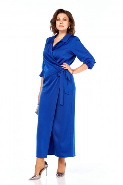 Платье Диомант 2100 синий - фото 7